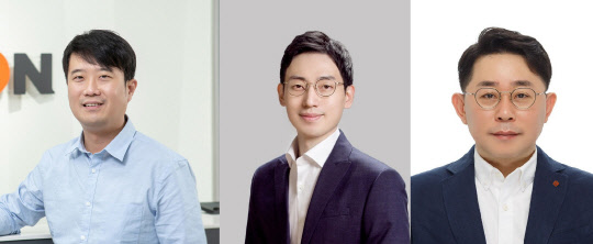 이커머스업계가 잇따라 새 얼굴을 CEO로 맞이하고 재정비에 나섰다. 사진은 왼쪽부터 장윤석 티몬 대표, 하송 위메프 대표, 나영호 롯데쇼핑 e커머스 사업부장. <각 사 제공>